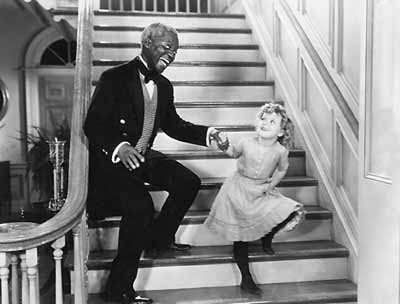 Bill "Bojangles" Robinson and Shirley Temple in The Little Colonel