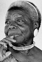 Butterfly McQueen in her 70s