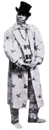 Billy Kersands in costume
