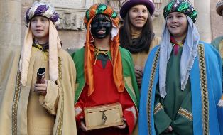 Germany three wise men blackface